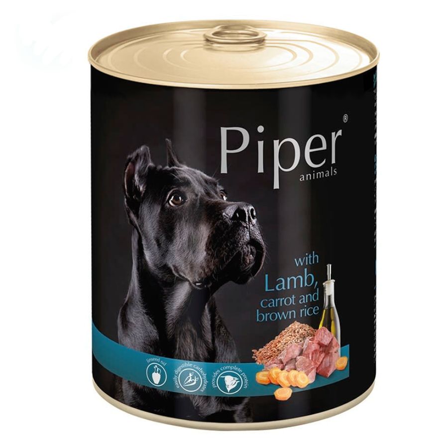Piper dog lata de cordero 800GR, , large image number null